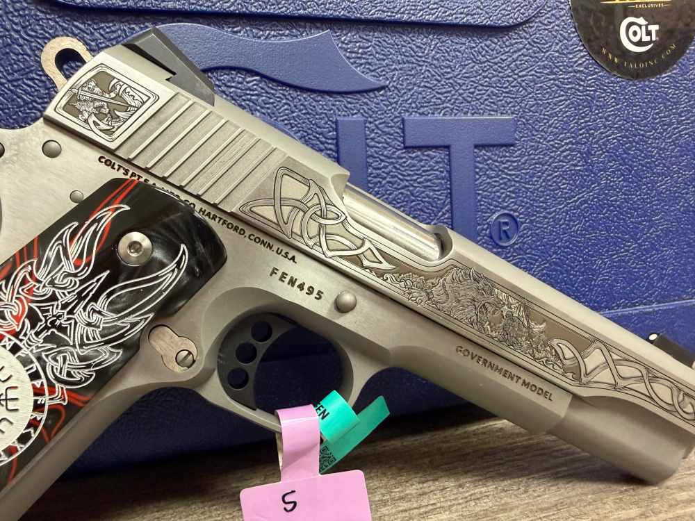 COLT DELTA ELITE FENRIR TALO ENGRAVED 10MM STAINLESS O2020XE-FEN NEW RARE-img-6