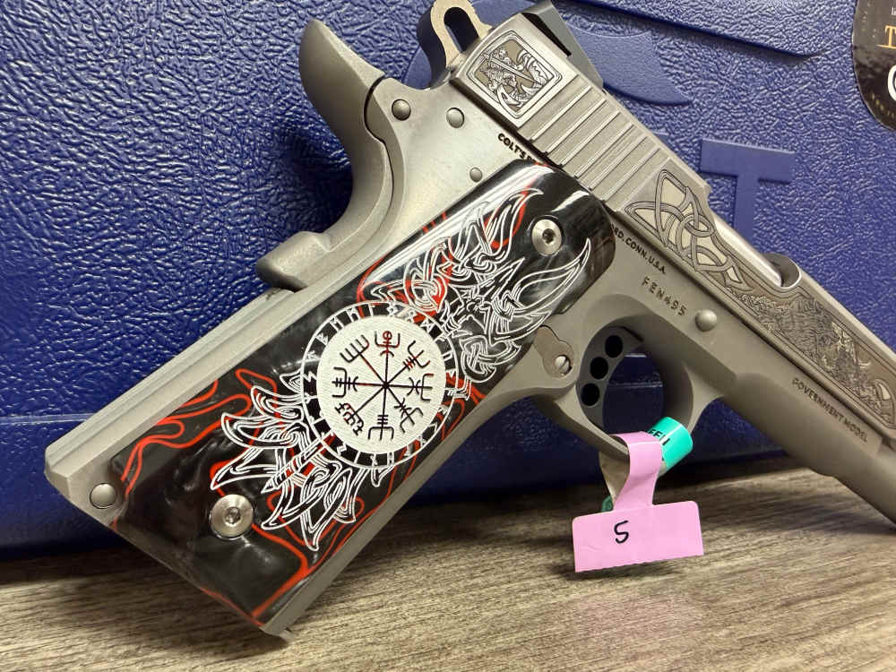 COLT DELTA ELITE FENRIR TALO ENGRAVED 10MM STAINLESS O2020XE-FEN NEW RARE-img-5