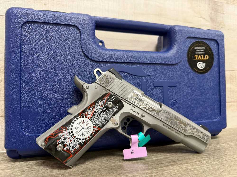 COLT DELTA ELITE FENRIR TALO ENGRAVED 10MM STAINLESS O2020XE-FEN NEW RARE-img-4