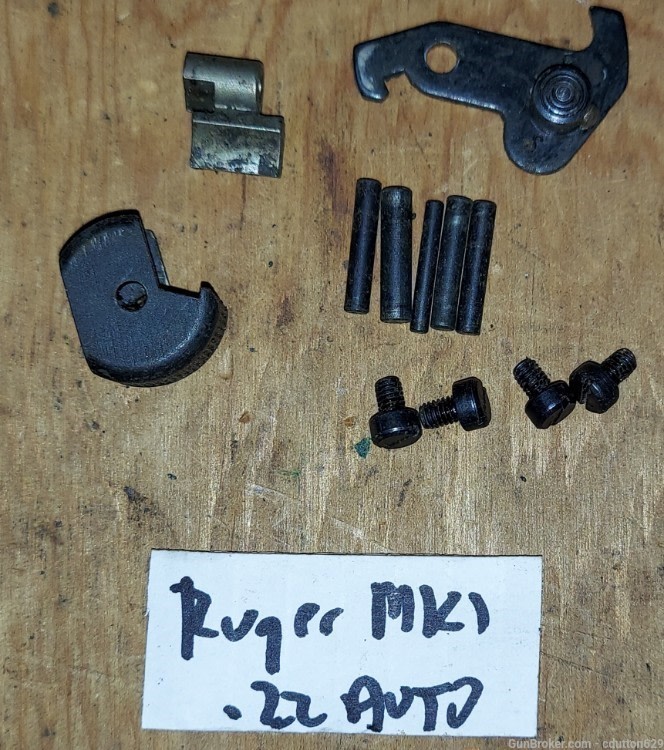 Ruger .22 Auto small parts mark I, Mark II etc-img-0