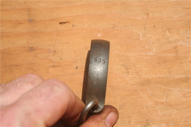 Swedish Mauser Mod 96 lower barrel band #535-img-1