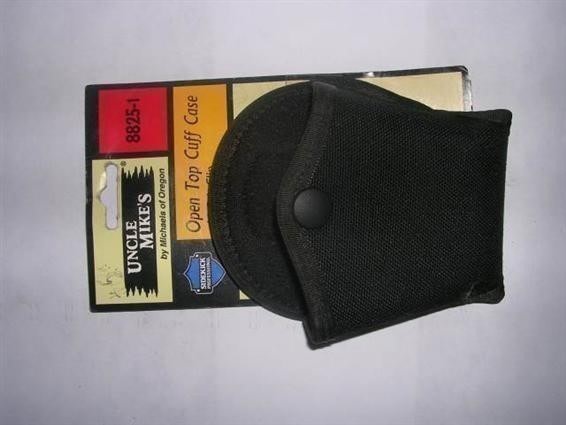 Uncle Mike's open top nylon handcuff case-img-0