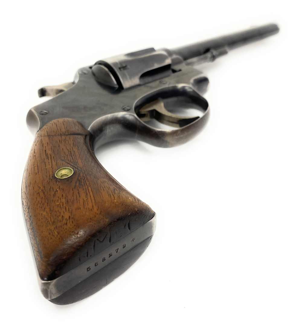 SMITH & WESSON Model of 1905- 4th Change- Mfg. 1927 - .38 SPL - 6rds - 6 "-img-10