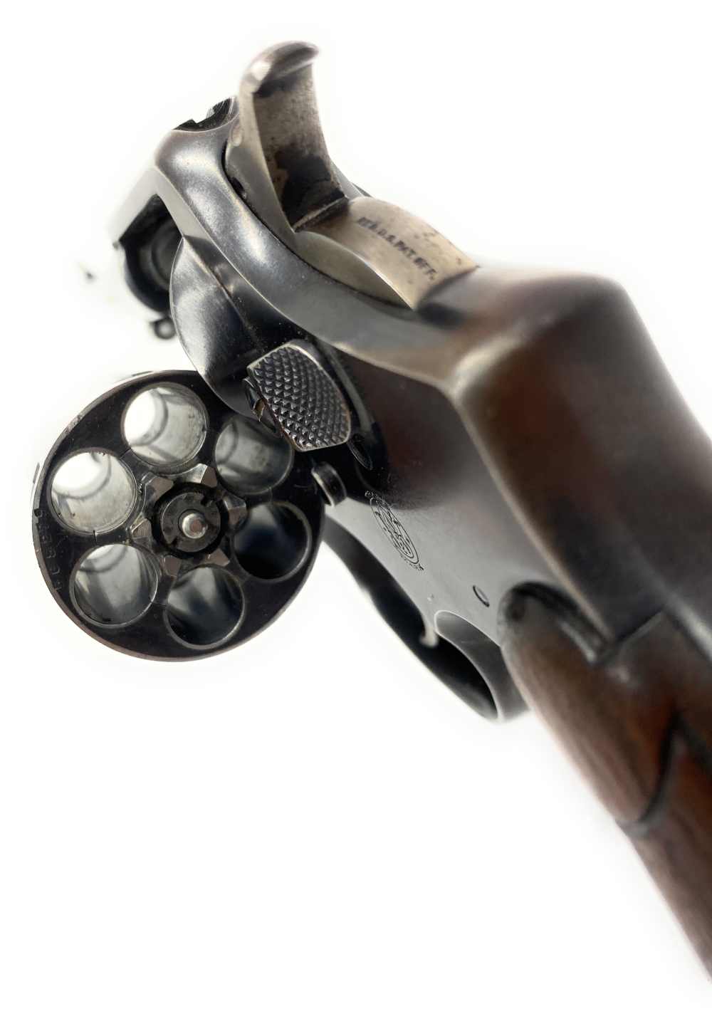 SMITH & WESSON Model of 1905- 4th Change- Mfg. 1927 - .38 SPL - 6rds - 6 "-img-6