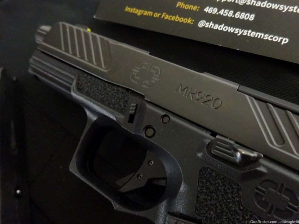 Shadow Systems MR920 Elite 9mm Threaded, Optic Ready AWESOME  NEW -img-25