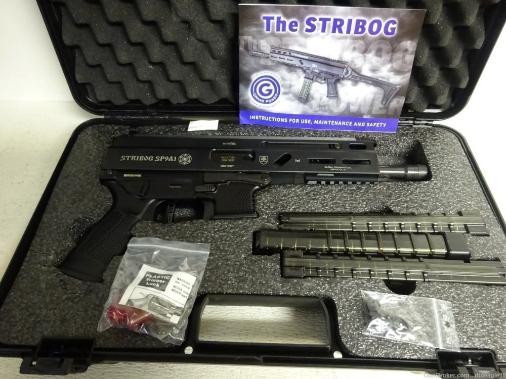 Stribog SP9A1 9mm Luger 8" Sporting Pistol W/Stock - BRAND NEW-img-16