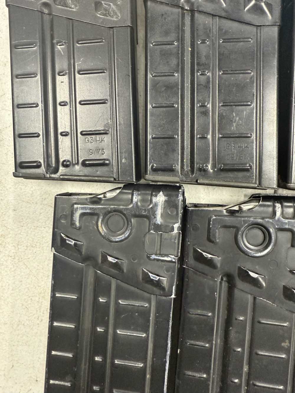 H&K HK91 G3 .308 20 round HK magazines German LOT OF 7!-img-1