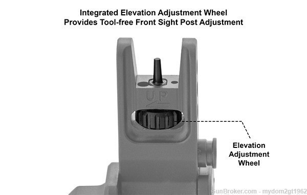 NIB Leapers / UTG ACCU-SYNC 45 Degree Angle Flip Up Front Sight MT-745-img-2