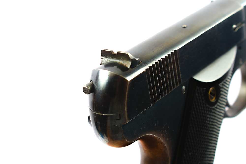 High Standard Model C 22 Short Target Pistol 6.75" Pre-War (C&R)-img-3