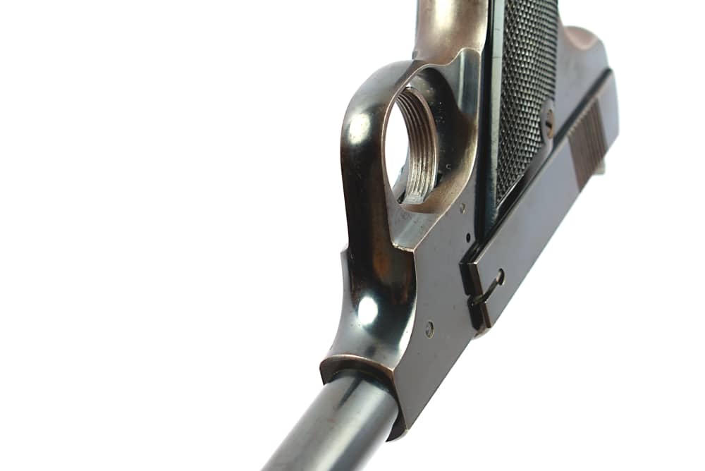 High Standard Model C 22 Short Target Pistol 6.75" Pre-War (C&R)-img-10