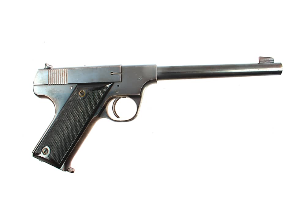High Standard Model C 22 Short Target Pistol 6.75" Pre-War (C&R)-img-2