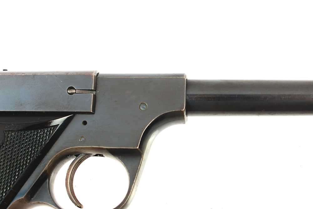 High Standard Model C 22 Short Target Pistol 6.75" Pre-War (C&R)-img-22
