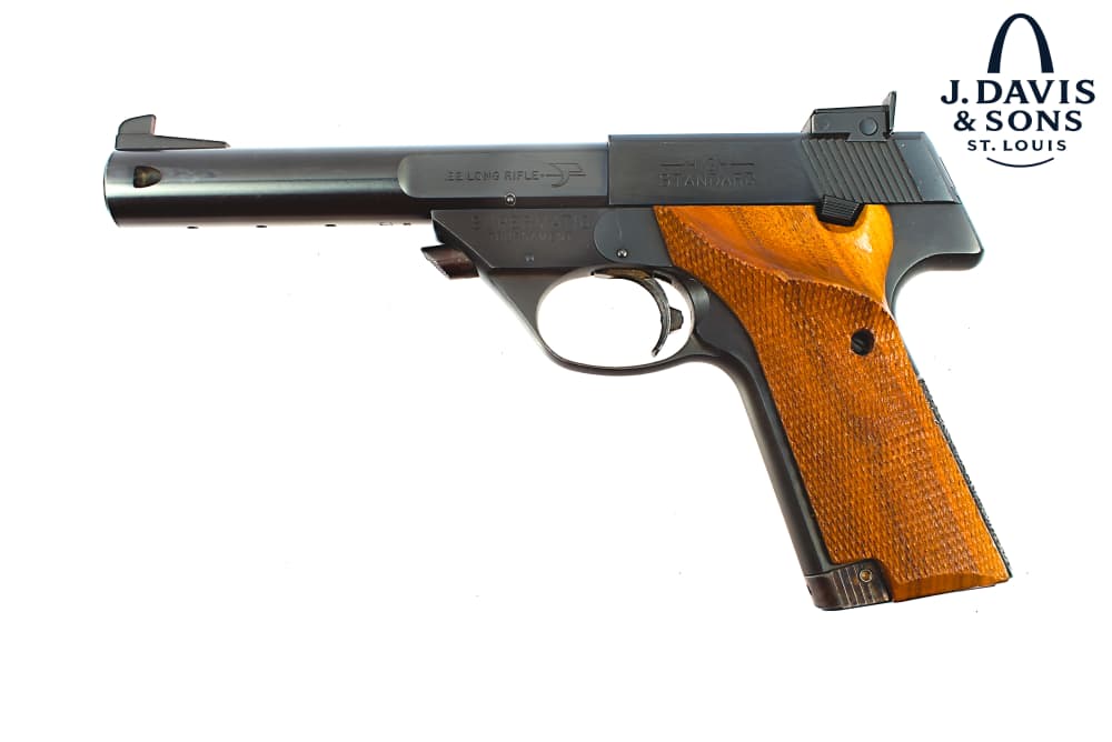 High Standard Olympic 22 Short 5.5" Pistol – Houston -img-0