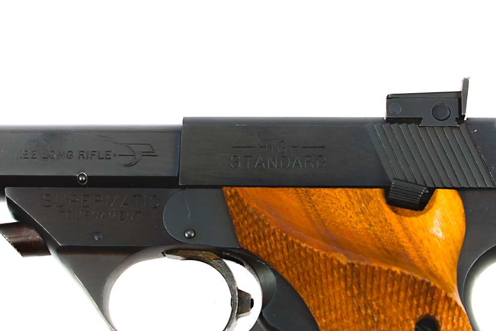 High Standard Olympic 22 Short 5.5" Pistol – Houston -img-15