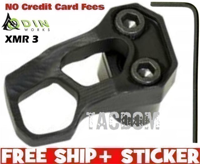 Odin Works XMR 3 AR15 Black Extended Magazine Release XMR3 Longer FASTER -img-0
