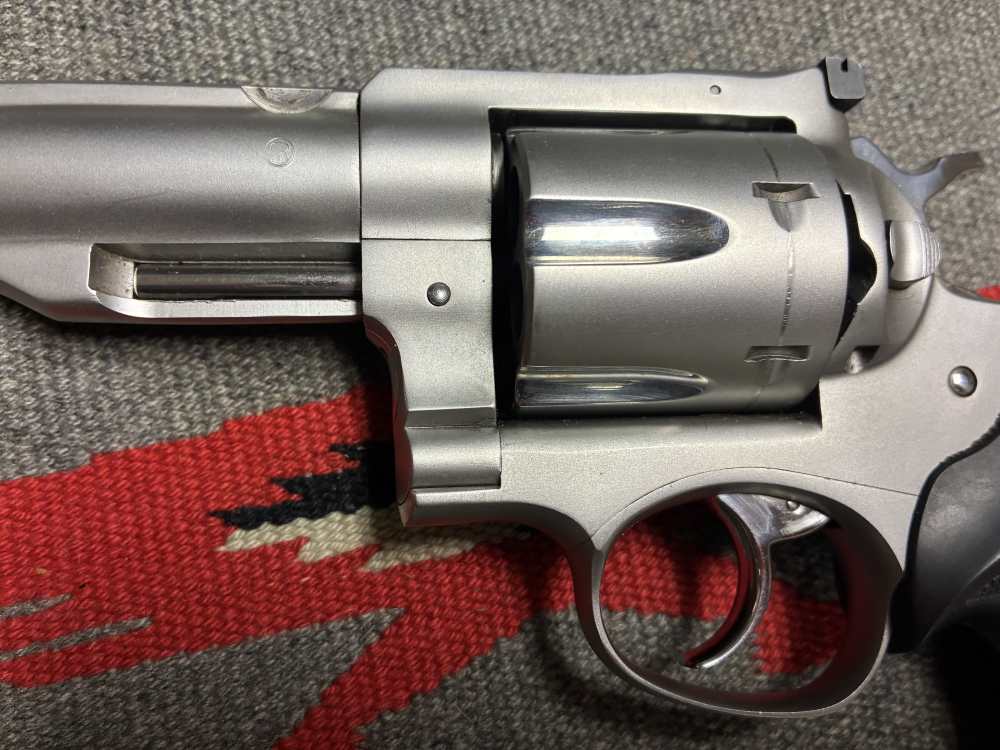 Ruger Redhawk 7 1/2” 44 mag stainless ported Magnaport special excellent -img-3