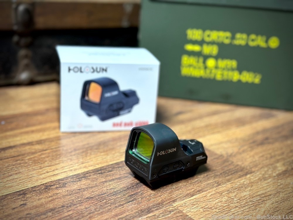 Holosun HS510C Red Dot Sight, solar panel-img-1