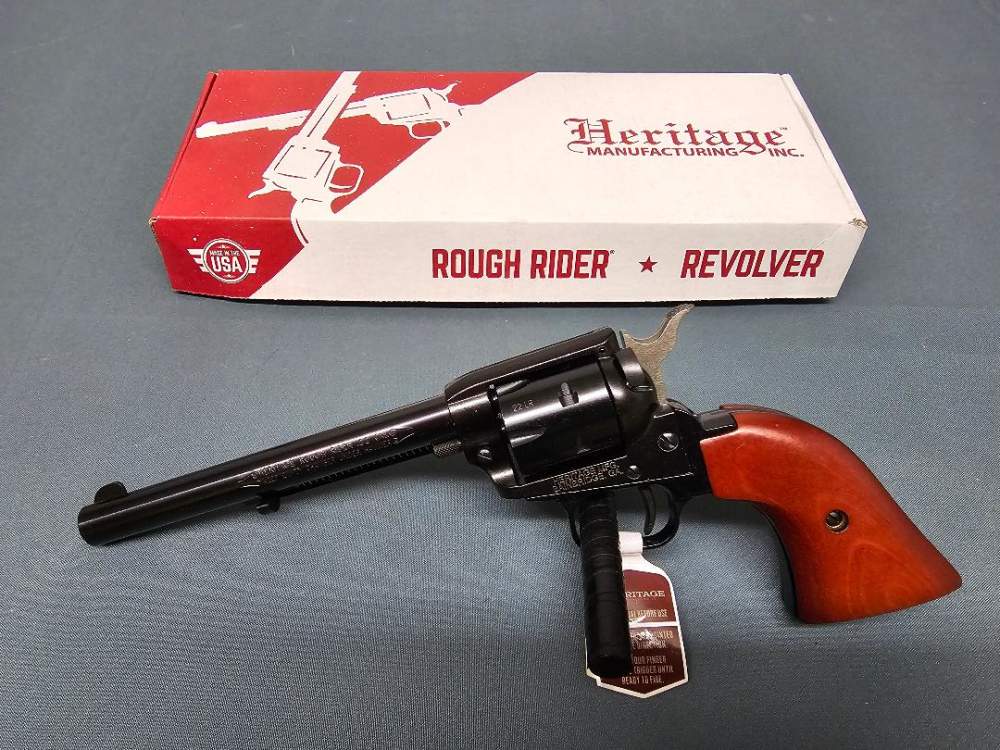 Heritage RR22B6 Rough Rider  22 LR Cocobolo 6 1/2" Barrel  -img-2