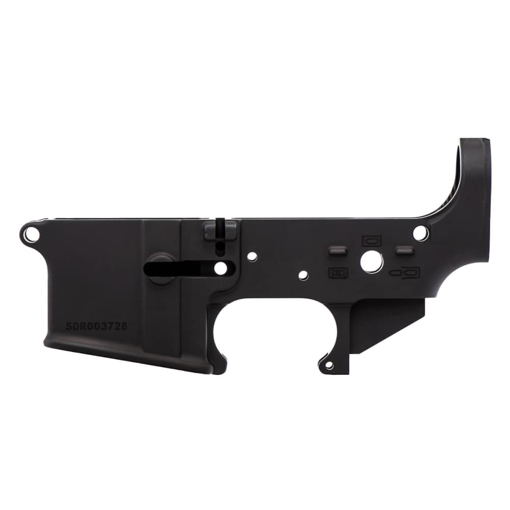 New Spikes No Logo Stripped Lower Receiver AR-15 223 556 AR15 NEW ST15-img-0