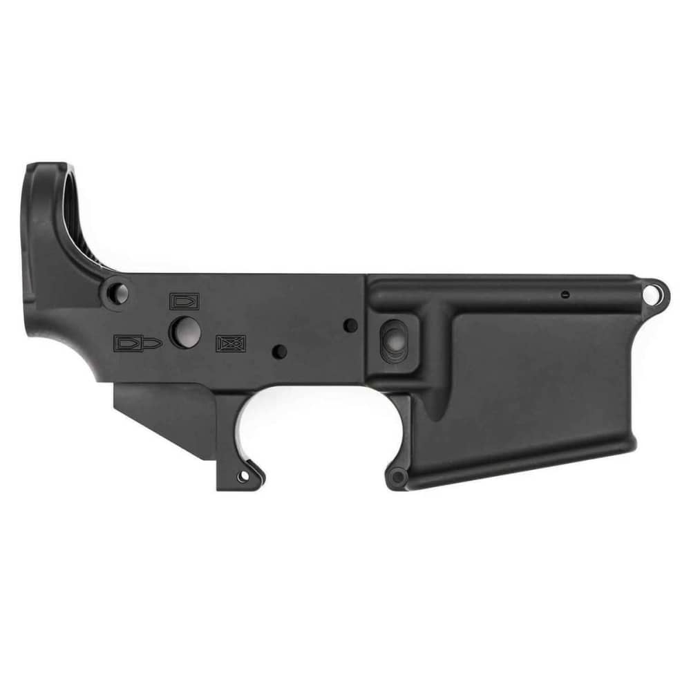 New Spikes No Logo Stripped Lower Receiver AR-15 223 556 AR15 NEW ST15-img-1