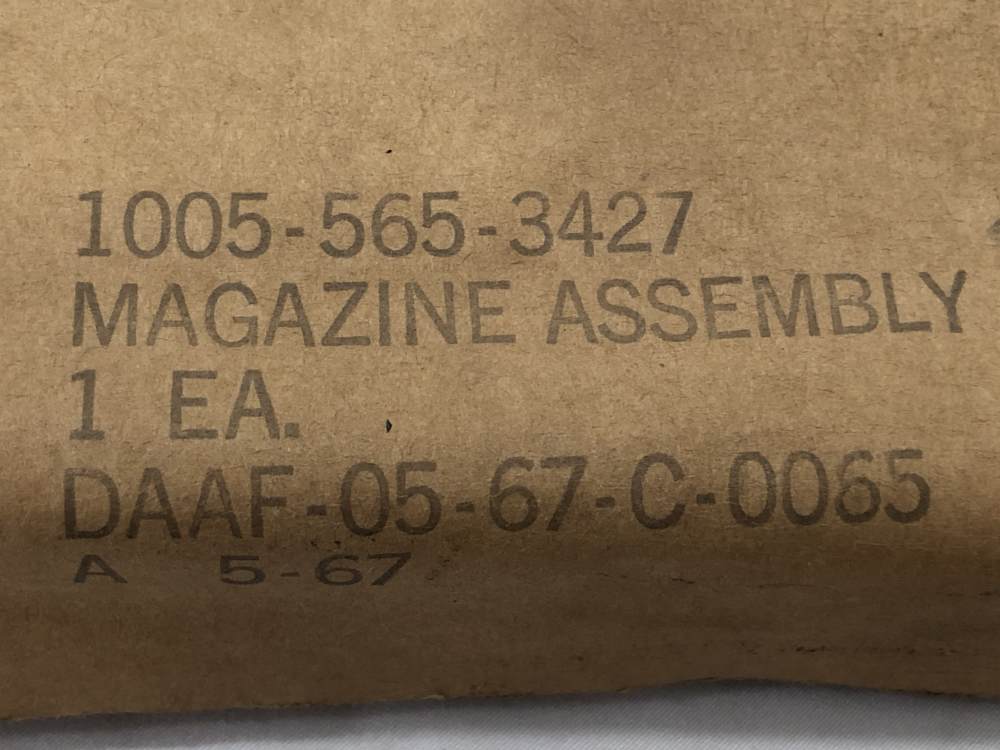Lot of 4 - USGI 30rd .45acp Mags for M3 Grease Gun M3A1 - Military Sealed -img-2