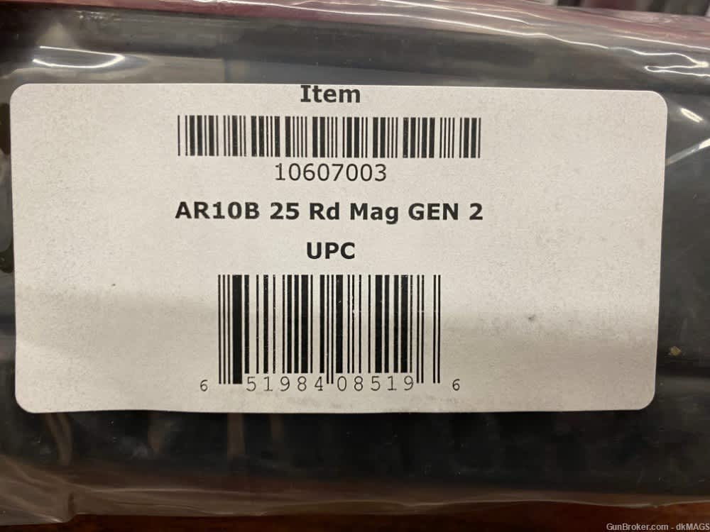 3 ArmaLite Gen II AR10 Magazines .308 Win 7.62 NATO 25rd Steel Parkerized-img-1