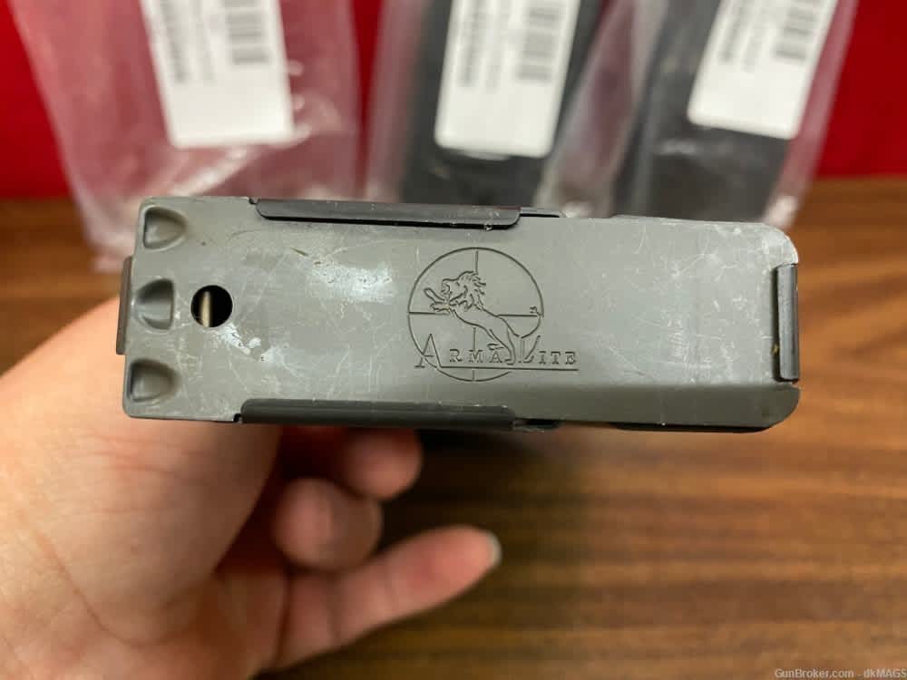 3 ArmaLite Gen II AR10 Magazines .308 Win 7.62 NATO 25rd Steel Parkerized-img-7