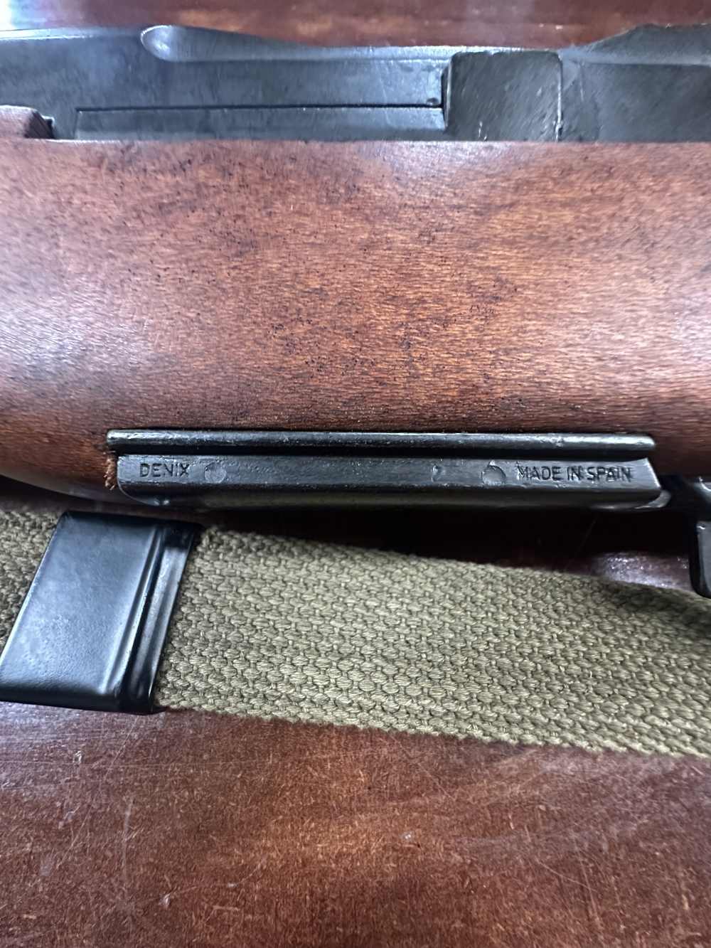 Denix M1 Garand Replica – Non-Firing Display Rifle – Full-Size Military Rep-img-4