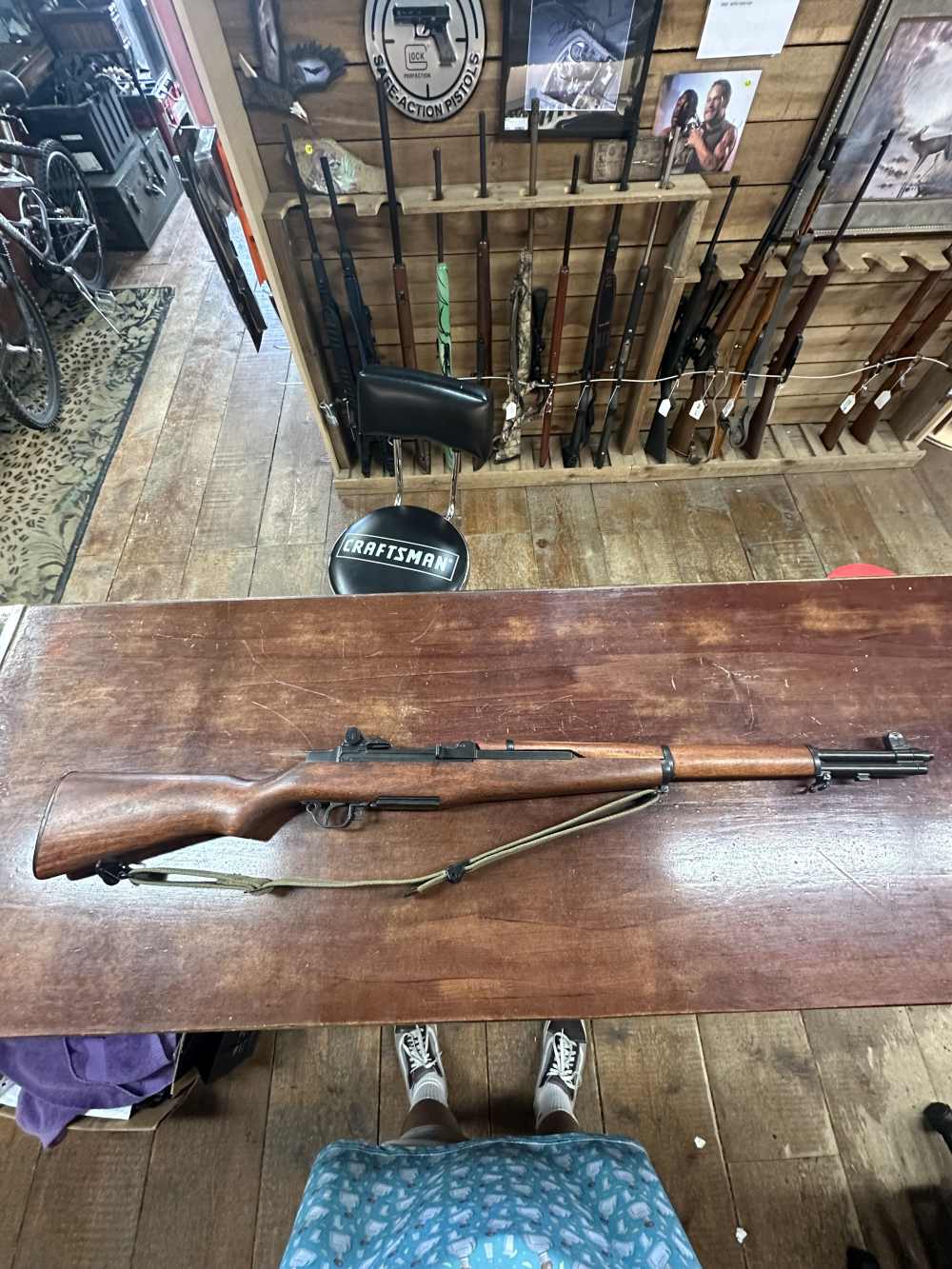 Denix M1 Garand Replica – Non-Firing Display Rifle – Full-Size Military Rep-img-1