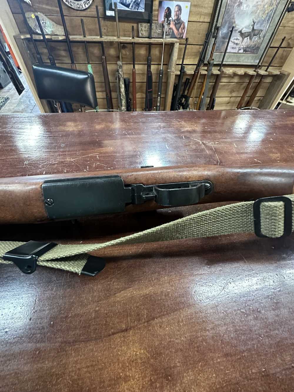 Denix M1 Garand Replica – Non-Firing Display Rifle – Full-Size Military Rep-img-3