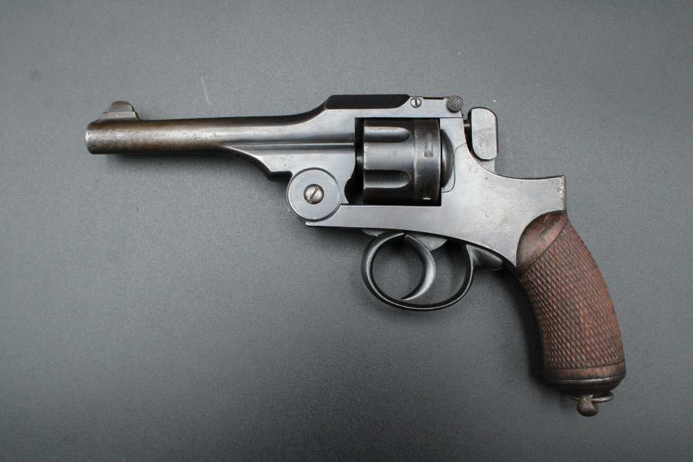 Koishikawa Arsenal Japanese Type 26 Meiji Era Military 9mm DAO Revolver-img-6