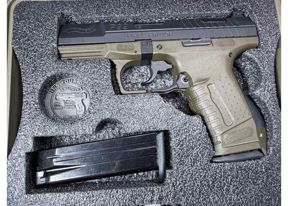 Walther P99 AS Final Edition (No CC Fees Plus Free Shipping)-img-3