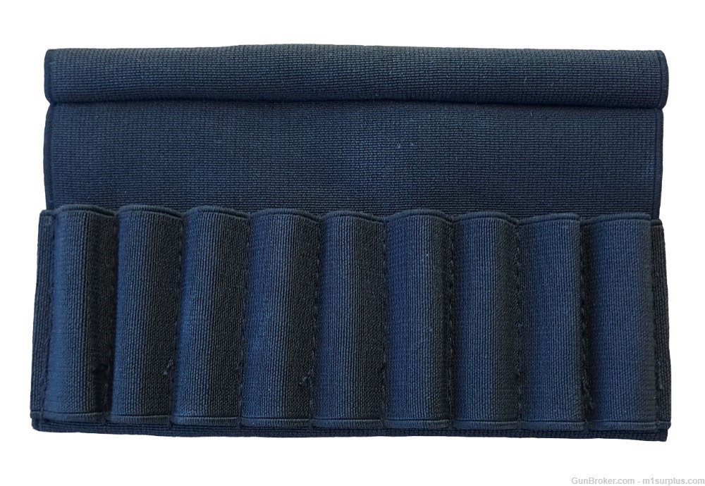Black Stock Cartridge Holder Carrier w/ 9 Loops fits SKS Tokarev SVT40-img-0