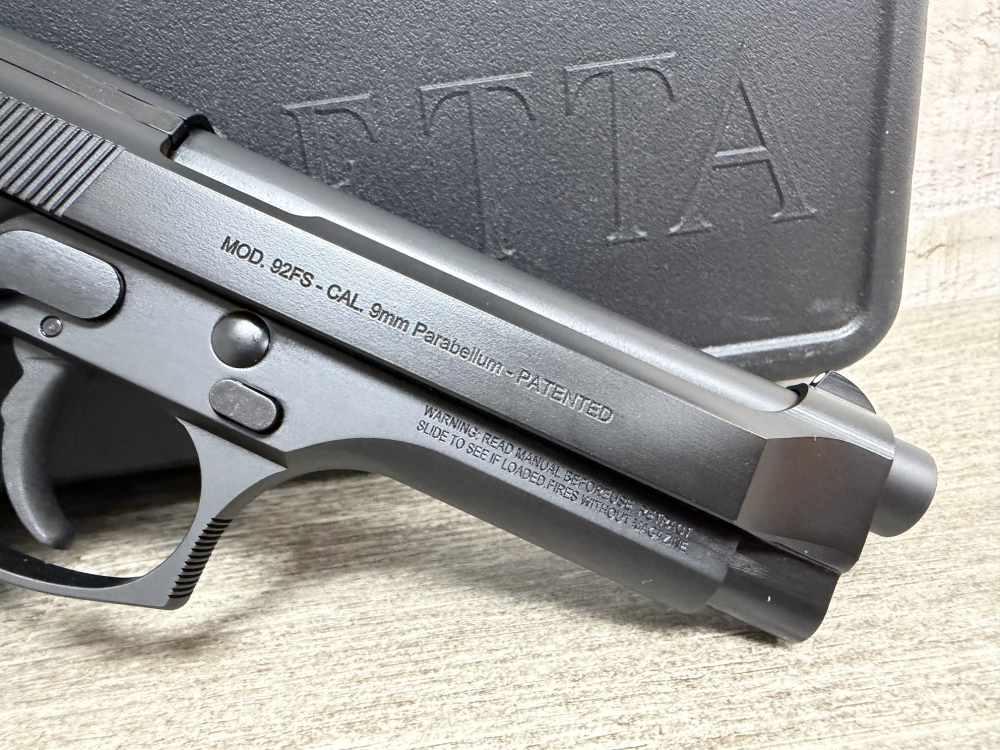 BERETTA 92FS 9MM SAFETY/DECOCKER 2-15 ROUND MAGS J92F300M BRAND NEW-img-7