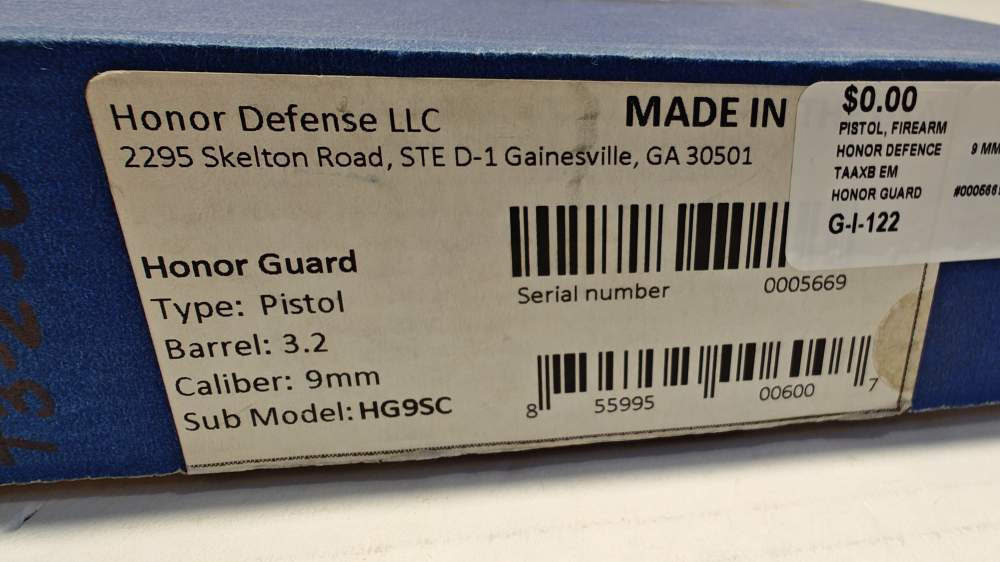 Honor Defense Honor Gaurd 9 mm with 2 Grip Modules & 3 Mags-img-44