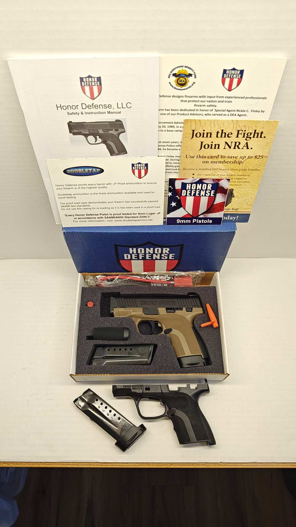Honor Defense Honor Gaurd 9 mm with 2 Grip Modules & 3 Mags-img-38