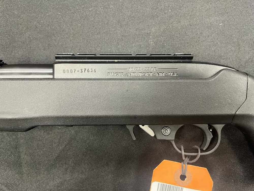 USED RUGER 10/22 .22LR RIFLE - MAGPUL STOCK, BIPOD, PIC RAIL, HARD CASE-img-3