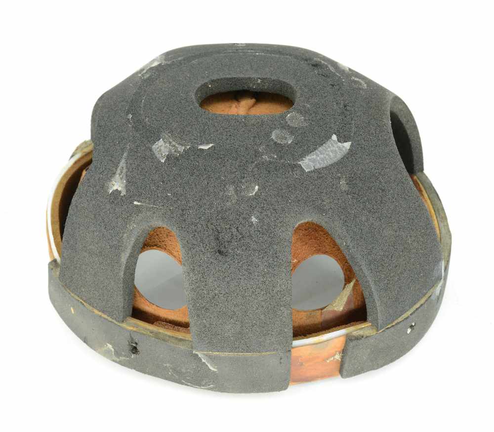 WWII German Air Force Luftwaffe Airborne M38 Fallschirmjäger Helmet & Liner-img-14