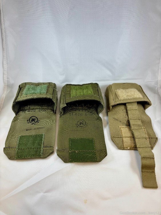 TWO Israeli Ammo Pouches and ONE Israeli Sniper Ammo Pouch -img-1