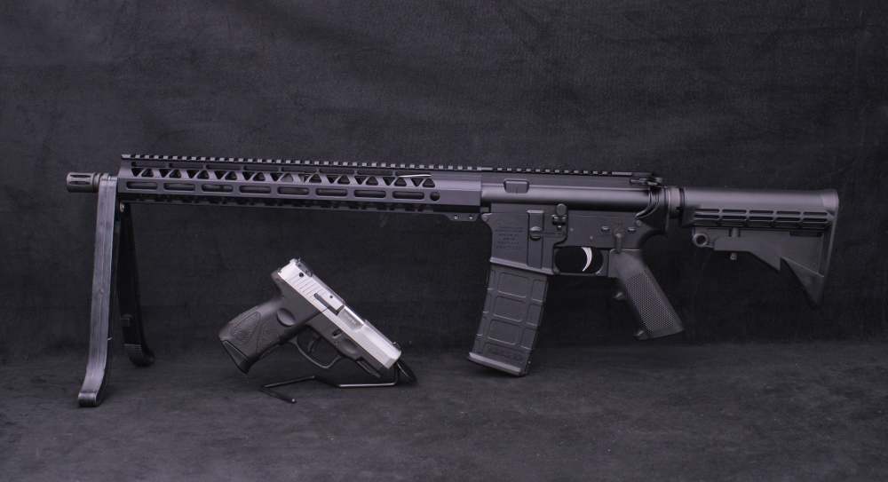 Anderson AR-15 M4 5.56mm/.223 Rem & Taurus PT111G2 9mm HOME DEFENSE PACKAGE-img-1