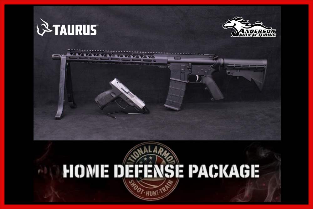 Anderson AR-15 M4 5.56mm/.223 Rem & Taurus PT111G2 9mm HOME DEFENSE PACKAGE-img-0