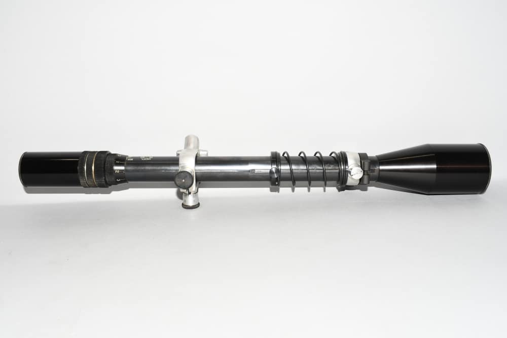 J.Unertl BV-20 BV20 Fixed Power 20X Rifle Scope Crosshair Reticle W Rings-img-9