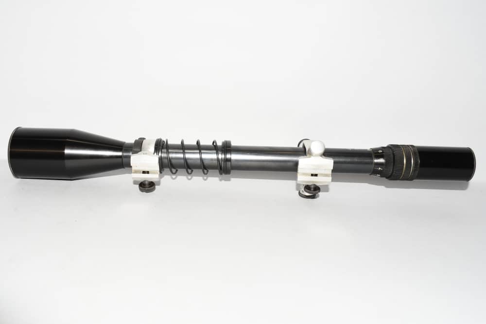 J.Unertl BV-20 BV20 Fixed Power 20X Rifle Scope Crosshair Reticle W Rings-img-6