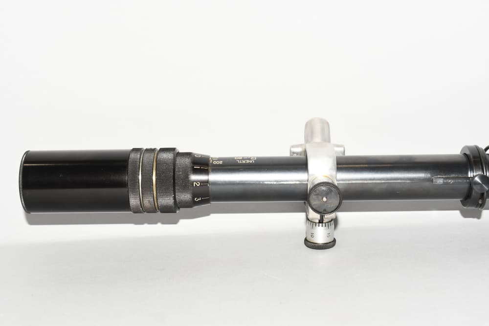 J.Unertl BV-20 BV20 Fixed Power 20X Rifle Scope Crosshair Reticle W Rings-img-10