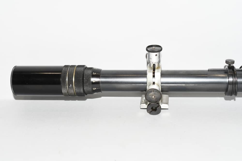 J.Unertl BV-20 BV20 Fixed Power 20X Rifle Scope Crosshair Reticle W Rings-img-1