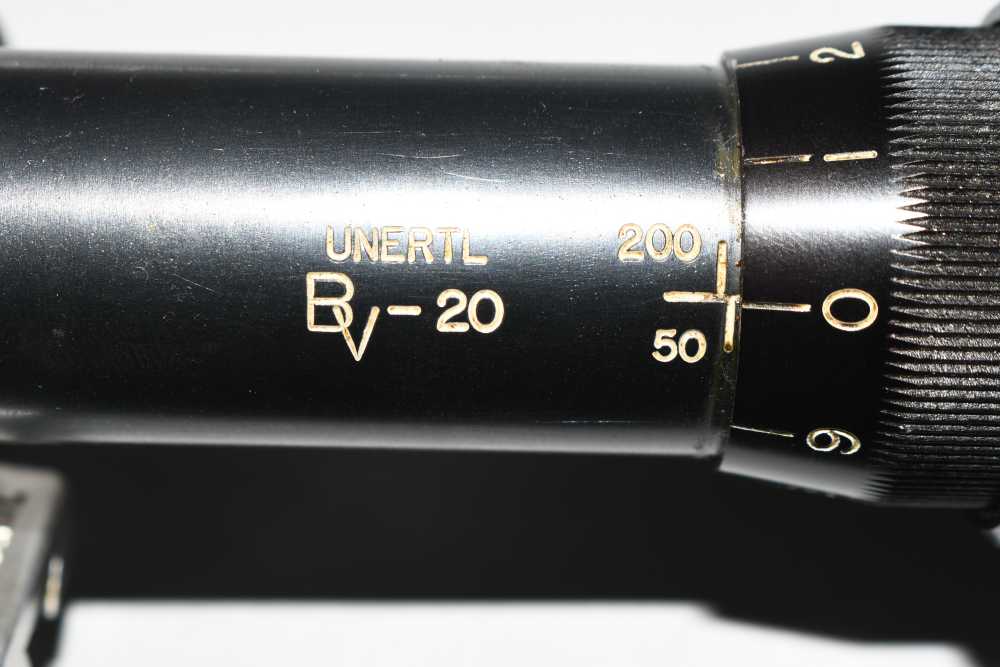 J.Unertl BV-20 BV20 Fixed Power 20X Rifle Scope Crosshair Reticle W Rings-img-14