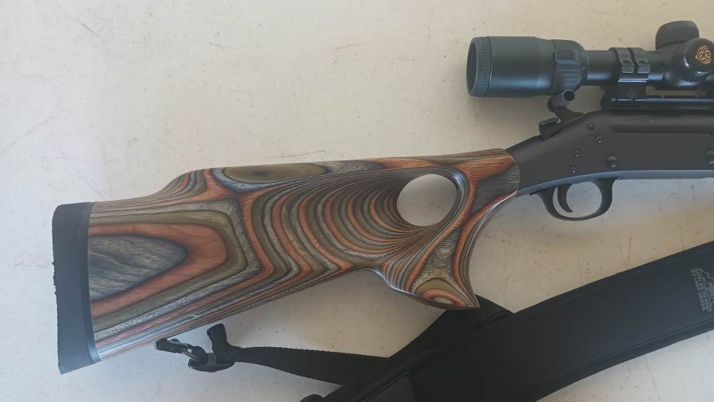 H&R Ultra Slug Hunter SB2 Rifled 12GA THUMBHOLE HEAVY BARREL-img-6