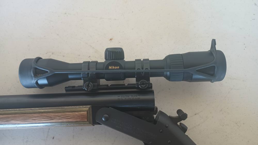H&R Ultra Slug Hunter SB2 Rifled 12GA THUMBHOLE HEAVY BARREL-img-2