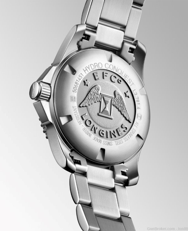 LONGINES Watch GRAY QUARTZ REPLICA-img-1