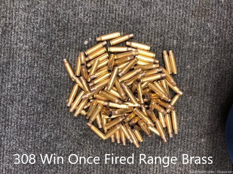 .308/7.62x51mm Brass (100 Pieces)-img-0
